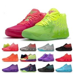 High Quality Og 2023 Lamelo Ball 1 Mb.01 02 Men Basketball Shoes Rick and Morty Rock Ridge Red Queen Not From Here Lo Ufo Black Blast Mens Trainers 36-46