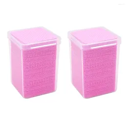 Nail Gel 400 Pcs Wiping Cotton Pads Polish Cleaning Manicure Remover Wipe Cleansing Cleaner Sheet Tool Glue