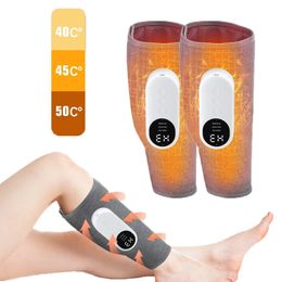 Leg Massagers 360° Air Pressure Calf Massager Presotherapy Machine 3 Mode Foot Leg Muscle Relaxation Promote Blood Circulation Relieve Pain 231020