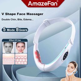 Face Massager AmazeFan face slimming instrument beauty instrument V face lifting and tightening face bandage to remove bite muscle ladies spec 231020