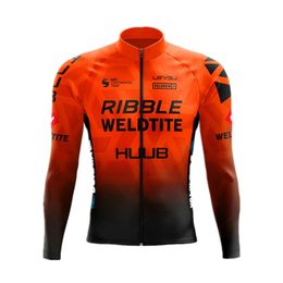 Cycling Jackets HUUB Autumn Mens Long Sleeve Jersey Road UV Protection Spring Competition Professional jacket 231020