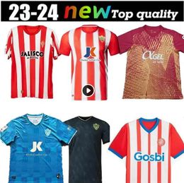 23 24 UD Almeria Soccer Jersey 2023 2024 Home Away Third RCD Mallorca Sporting Gijon Football Shirts Camiseta de Futbol Abdon Sanchez Baba Hoppe Kaiky Alejandro P666