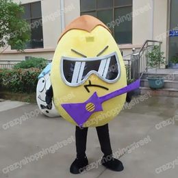 Halloween egg Mascot Costume Top quality Cartoon Character Outfits Christmas Carnival Dress Suits Adults Size Birthday Party Outdoor Outfit