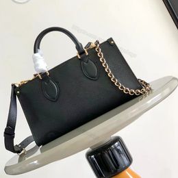 Mirror Quality Shoulder Bag Square Embossed Crossbody Bag ONTHEGO Handbag East Messenger West Fashion Luxury Designer Handbag Fast Delivery 25cm with Box L431