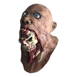 Halloween Hood Horror Halloween Charlie Zombie Mask Terror Zombie Tongue Latex Headgear Stage Ghost Room Prop