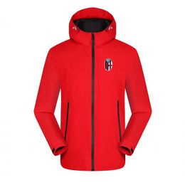 Bologna F.C. 1909 Men leisure Jacket Outdoor mountaineering jackets Waterproof warm spring outing Jackets For sports Men Women Casual Hiking jacket