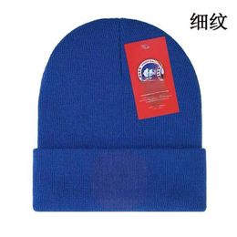 Canada Knitted hat Luxury beanie cap winter unisex embroidered logo goose wool blended hats Honesty shop