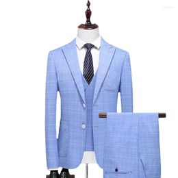 Men's Suits Arrival High Quality Business Professional Suit Bridegroom's Wedding Dress Plus Size S M L XL 2XL 3XL 4XL 5XL