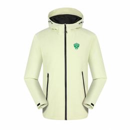 AS Saint-Etienne Men leisure Jacket Outdoor mountaineering jackets Waterproof warm spring outing Jackets For sports Men Women Casual Hiking jacket