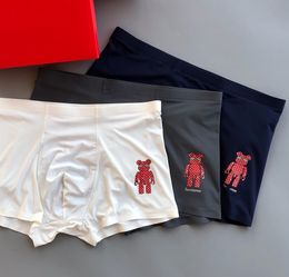 Designer biancheria intima Brief maschile pugili Lettere Off bottoni morbidi Shorts sono disponibili in scatole di tre pezzi L-XXXL BO 328