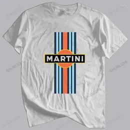 Men's T Shirts Men Cotton Shirt Summer Brand Tshirt Martini Racing Car Vintage Cool Gift Retro Tee-shirt Homme Tops