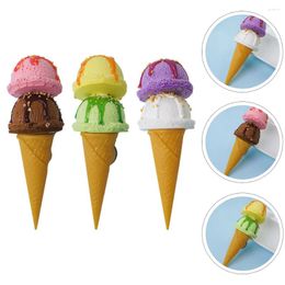 Party Decoration Ice Cream Model Fake Cone False Simulation Toy Realistic Imitation Artificail Display