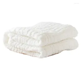 Blankets Reusable Baby Muslin Blanket Infant Born Soft Breathable Gauze Bedding Bath Towel Shower Gifts Dropship