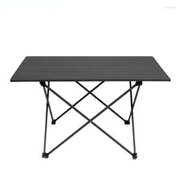 Camp Furniture 3High Strength Aluminium Alloy Portable Ultralight Folding Camping Table Foldable Outdoor Dinner Desk For Family Party Picnic