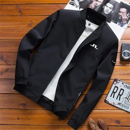 Other Sporting Goods Men's golf jacket solid Colour tight coat Korean style plus size spring summer autumn winter 231021