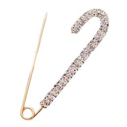 Simple Texture Brooch Designer Letter Brooch Pins Luxury Diamond Fashion High Quality Jewellery Women Men Unisex Gold Broochs