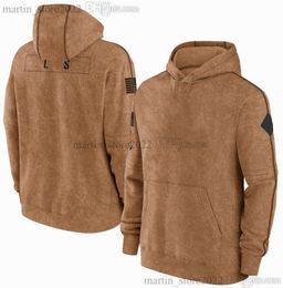 2023 Salute To Service Football Pullover Hoodies Aidan Hutchinson Jared Goff Amon-Ra St. Brown Jameson Williams Jack Campbell Sewell Barry Sanders Men Women Youth