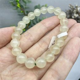 Bangle Natural Yellow Calcite Bracelet Square Bead Crystal Healing Stone Fashion Gemstone Jewellery Gift 1pcs 9mm