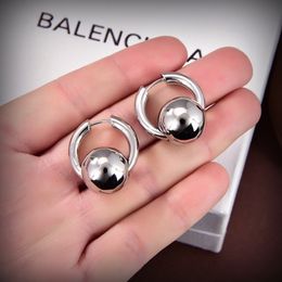 New Design B-Letter WOMEN'S FORCE M EARRINGS IN ANTIQUE SILVER Designer Jewellery BBee10266