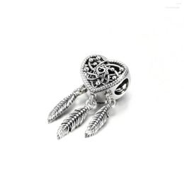 Beads 925 Sterling Silver Pendant Dream Catcher Charm Fit Original Bracelet Accessories Jewelry For Women Making