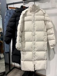 Women's Trench Coats 2023 X-long Super Warm Thick Winter Jacket And For Women Men Long