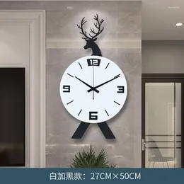 Wall Clocks 3d Nordic Modern Silent Metal Clock Living Room Luxury Art Large Watch Quartz Mechanism Relogio De Parede Decor