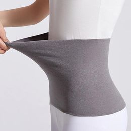 Belts Elastic Cotton Cloth Unisex Thermal Waist Support Abdomen Back Pressure Warmer Inner Wear Winter Cummerbund Stoma Bag