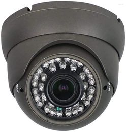 2-in-1 CCTV Security Camera 3.6mm Lens 24 IR LEDs 80ft Night Vision Outdoor Whetherproof Surveillance