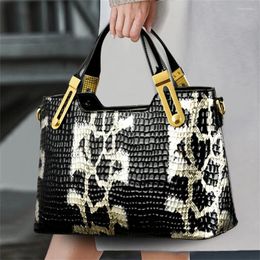 Evening Bags Fashion Trend Noble Women Handbag Python Pattern Luxury Ladies Party And Purse Elegant Wedding Casual Tote 2023