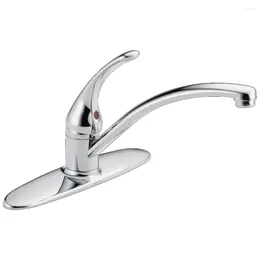 Kitchen Faucets Single Handle Faucet Chrome Durable