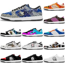 custom Bright clean Casual Diy shoes mens womens white red black outdoor sneakers sports trainers 34805