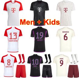 23 24 Club Team 9 KANE Soccer Jersey 10 SANE 39 TEL 8 GORETZKA 13 CHOUPO-MOTING 4 DE LIGT 19 DAVIES 3 MIN-JAE 6 KIMMICH 2 UPAMECANO 27 LAIMER 7 GNABRY Football Shirt Kits