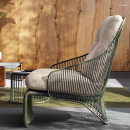 Camp Furniture Outdoor Leisure Nordic Sofa Rattan Chair Suit Courtyard Single Sunshine Room Set