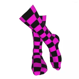 Men's Socks Missing Texture Adult Stockings Breathable For Daily Matching Thigh High All Seasons