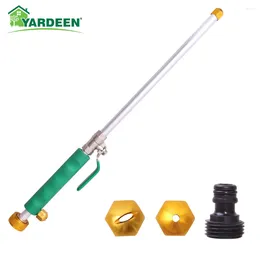 Watering Equipments High Pressure Water Jet Metal Car Washer Washing Tools Garden With Two Different Nozzles Gun Adjustable Valve