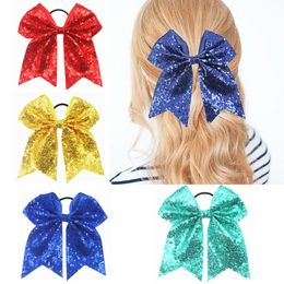 Kids Hair Accessories women headwear Christmas gifts children's Jewellery sequins bows headdresses rubber band hairloop hairrope Hairbands hairrings