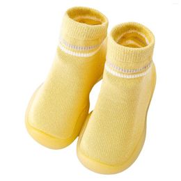 Men's Socks Children Fashionable Pattern Simple Solid Color Non Slip Floor Comfortable And Lightweight Walking