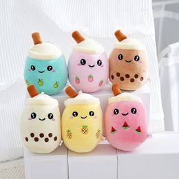 10cm Kids Toys Plush Dolls Cartoon Pearl milk Tea Plush Keychain Christmas Gift Plush Toy Holiday Creative Gift Plush Wholesale Large Discount In Stock