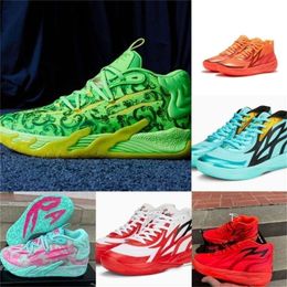 High Quality Lamelo Buy Ball Mb1 Mb02 Mb03 Rick Lo Imbalance Pink Kids Basketball Shoes for Sale Grade School Sport Shoe Trainner Sneakers Us4.5-us12