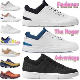 New shoes Federer The Roger Advantage Clubhouse Cloudventure mens White Deep Blue Rose Pink Bronze Acai almond sand cloud trainersb