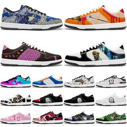 custom beautiful clean Casual Diy shoes mens womens white red black outdoor sneakers sports trainers 37804