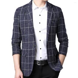 Men's Suits Higher Quality Men Blazers Jackets Spring Autumn Fashion Slim Casual Business Handsome Brand Tops Clothing