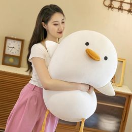 Plush Dolls Home Bedroom Children Cuddle Duck Doll Throw Pillow Cute Bed Toy Chair Back Birthday Gift 231020