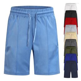 Men's Pants 2023 Cross Border European And American Summer Shorts For Men Versatile Casual Stretch Breathable Capris