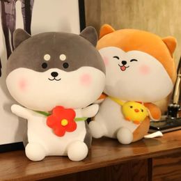 Plush Dolls Toys Animal Husky Dog Doll Toy Sleeping Pillow Christmas gift birthday for Kids Children 231020