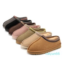 warm slippers Platform Snow boots Leather sandals embroidered woven Indoor casual slippers Home Ladies design