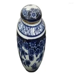 Bottles Blue Small Jar Antique Ceramic Tea Pot Of Ornaments