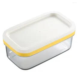 Plates Keeper Rectangle Sealing Cheese Butter Box With Lid Storage Container Cutting Home Kitchen Portable Dish