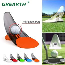 Other Golf Products 1Pcs Pressure Putting Trainer Aid Simulator Office Home Mat Carpet Practise Putter Aim Accessories 231023