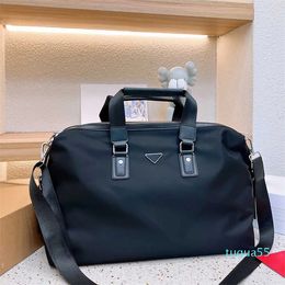 sports travel bags designer duffle women large weekend bag mens duffel bag nylon luggage Classic Simple Black Handbags men